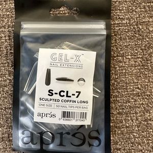SCULPTED COFFIN LONG REFILL(50 tips per bag) S-CL-7
